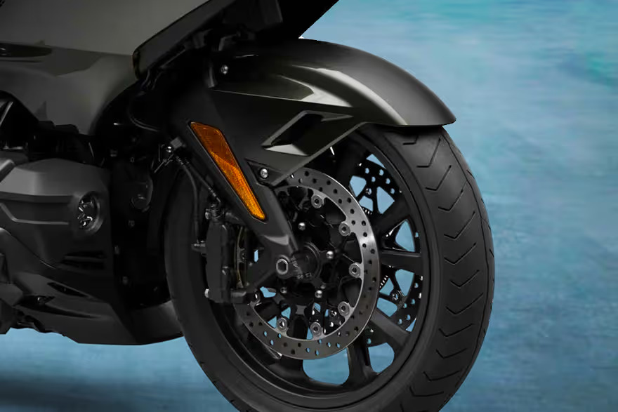 Honda Gold Wing Front Tyre View