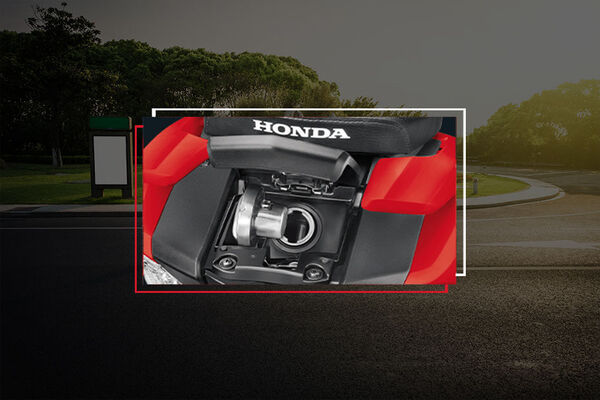 Honda Grazia Fuel Tank View