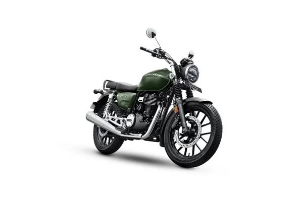 Honda Hness CB350 Mat Marshall Green Metallic1