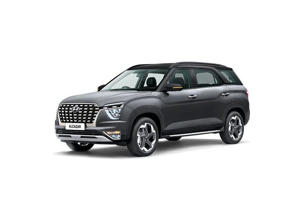 Hyundai Alcazar [2021-2024] Titan Grey With Abyss Black