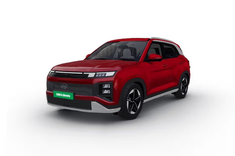 Hyundai Creta EV Fiery Red Pearl Metallic