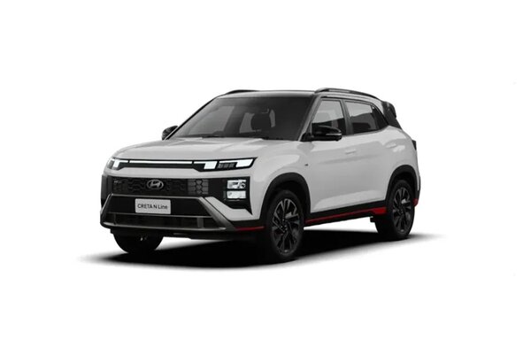 Hyundai Creta N Line Atlas White With Abyss Black Roof