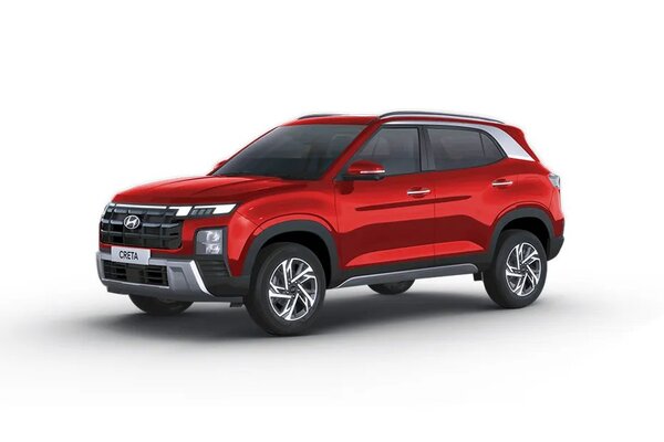 Hyundai Creta Fiery Red