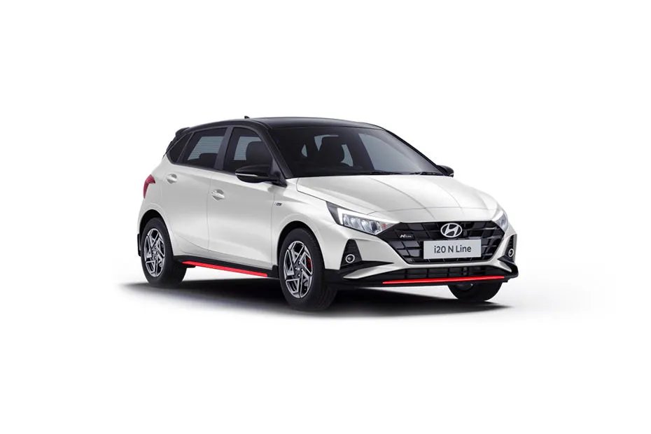 Hyundai i20 N Line Atlas White With Abyss Black