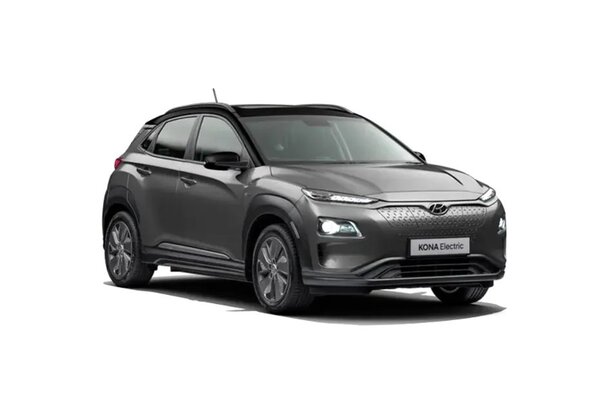 Hyundai Kona Electric Titan Grey With Abyss Black