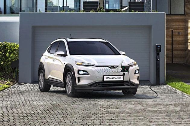 Hyundai Kona Electric Front Right View
