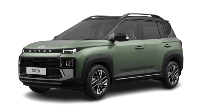 Hyundai Exter Ranger Khaki With Black Roof
