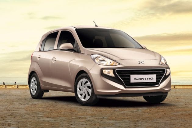 Hyundai Santro Front Side