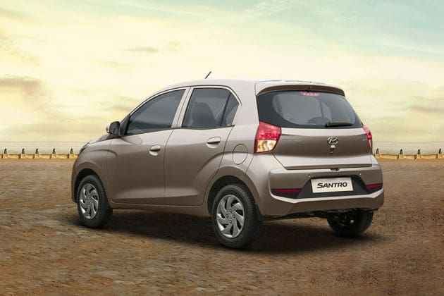 Hyundai Santro Rear Left View