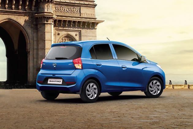 Hyundai Santro Rear Right View