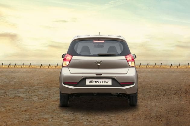 Hyundai Santro Rear View