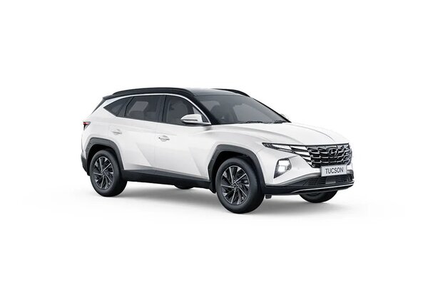 Hyundai Tucson [2022-2025] Polar White With Black Roof