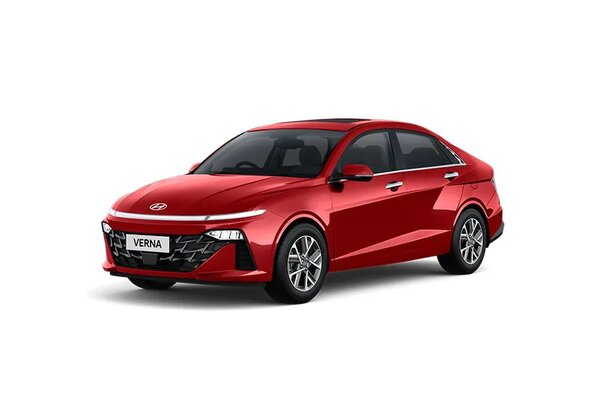 Hyundai Verna [2023-2026] Fiery Red