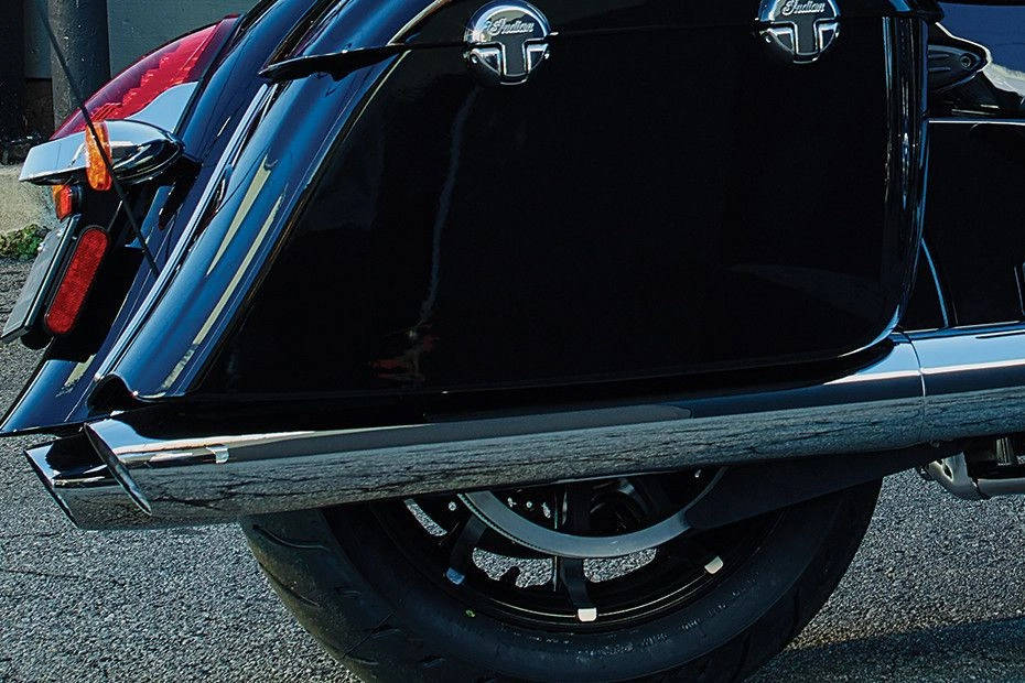Indian Chieftain Limited Rear Tyre View