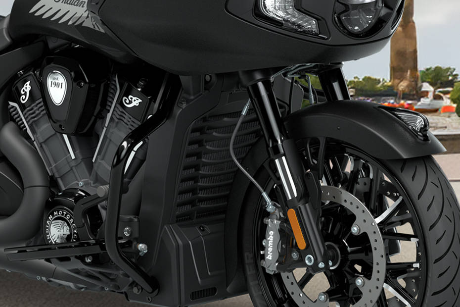 Indian Roadmaster Cooling System View