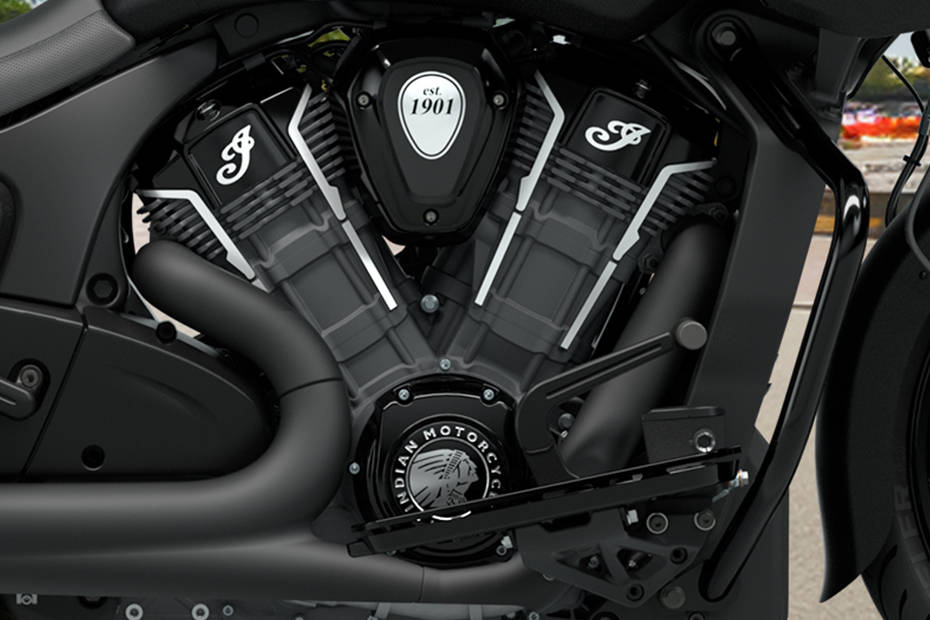 Indian Roadmaster Engine View
