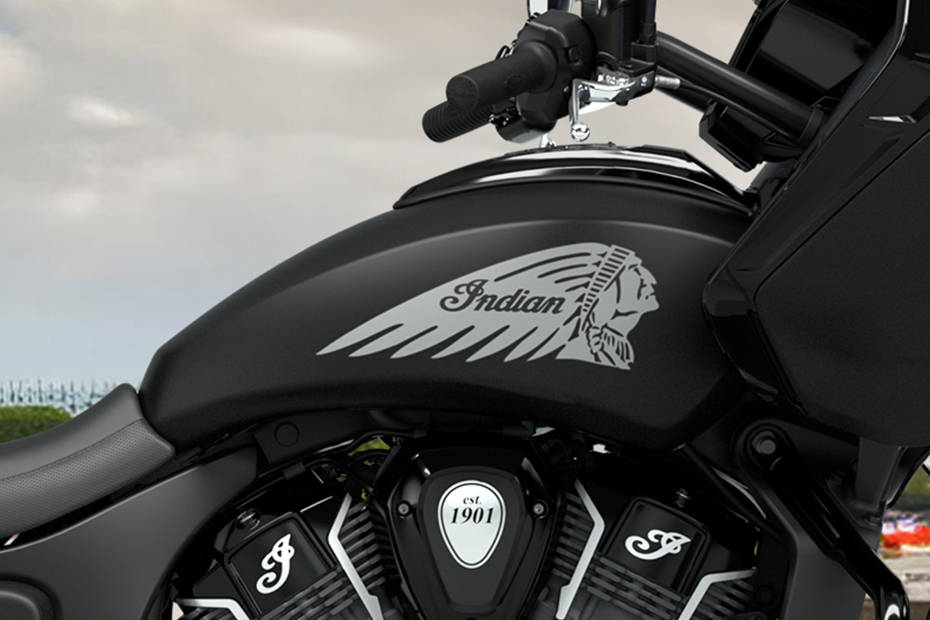 Indian Roadmaster Fuel Tank View