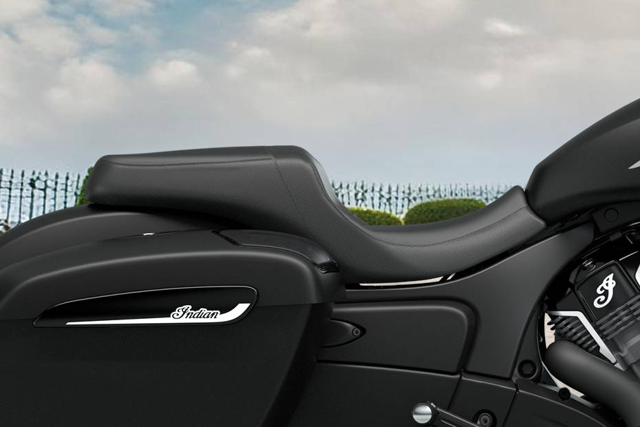 Indian Roadmaster Seat View