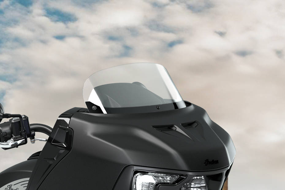 Indian Roadmaster Windshield View