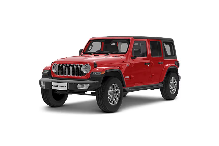 Jeep Wrangler Fire Cracker Red With Black Roof