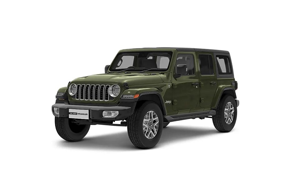 Jeep Wrangler Sarge Green With Black Roof