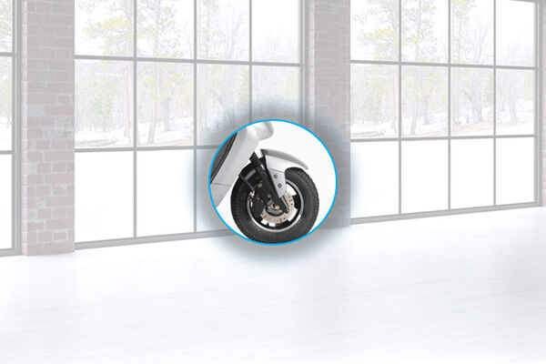 Joy e-bike Glob Front Tyre View