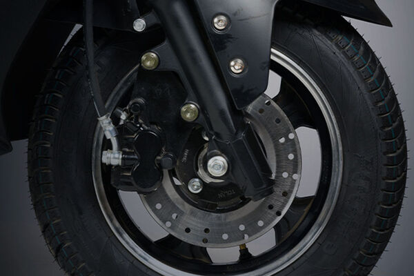 Joy e-bike Wolf Plus Front Disc Break View