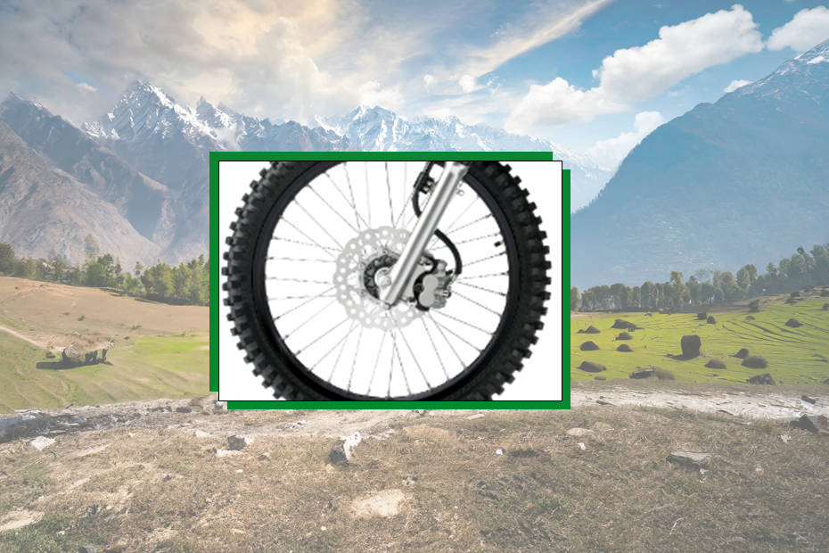 Kawasaki KLX 140R F Disc View