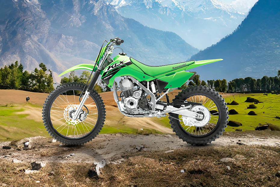 Kawasaki KLX 140R F Left View