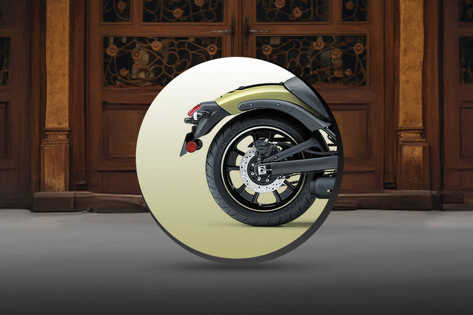 Kawasaki Vulcan S Rear Tyre View