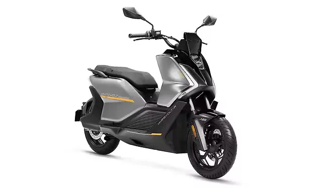 Keeway Hypevolt-R Platinum Grey
