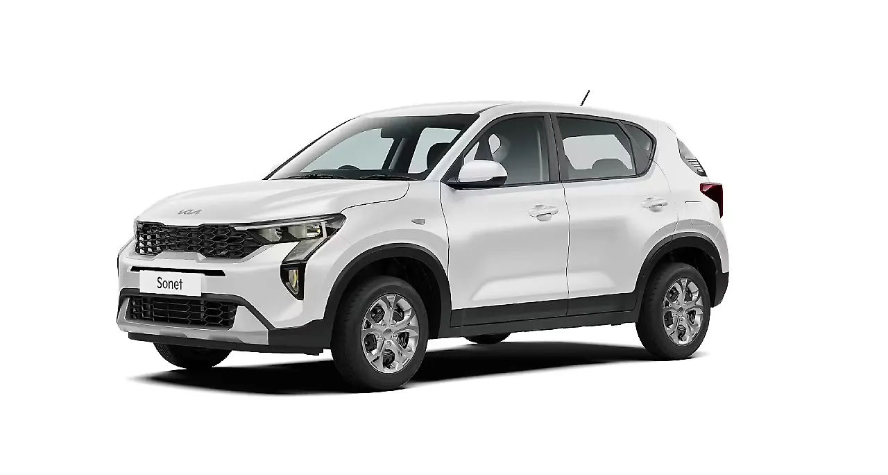 Kia Sonet Clear White
