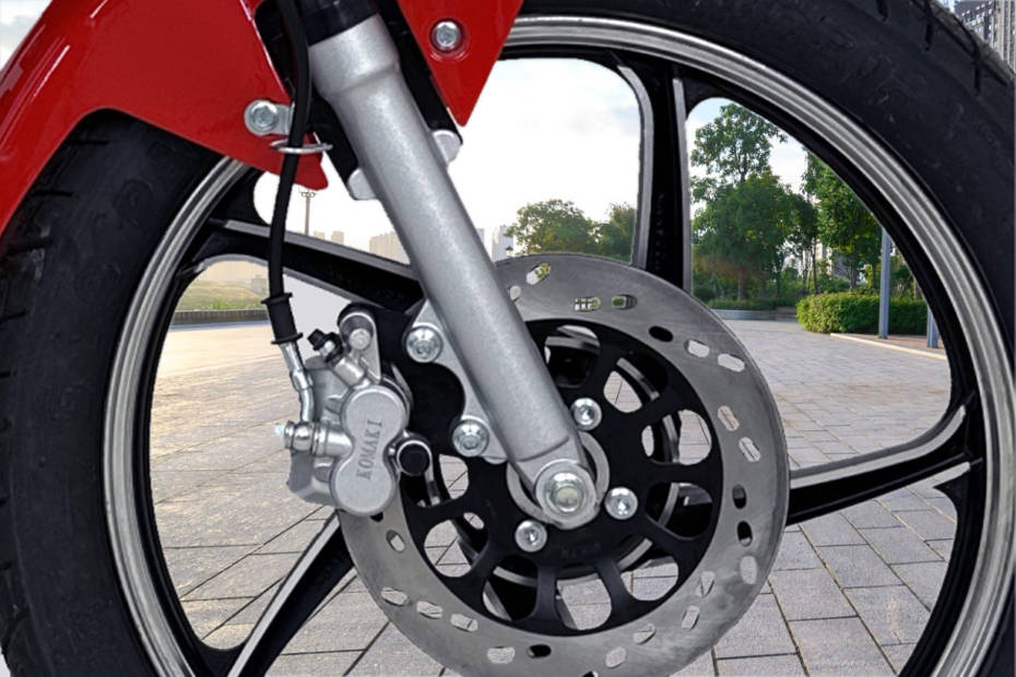 Komaki MX3 Front Break View