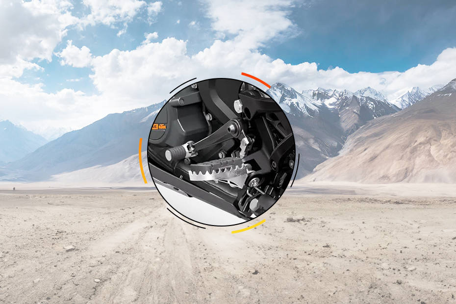 KTM 250 Adventure [2020-2025] Foot Rest View