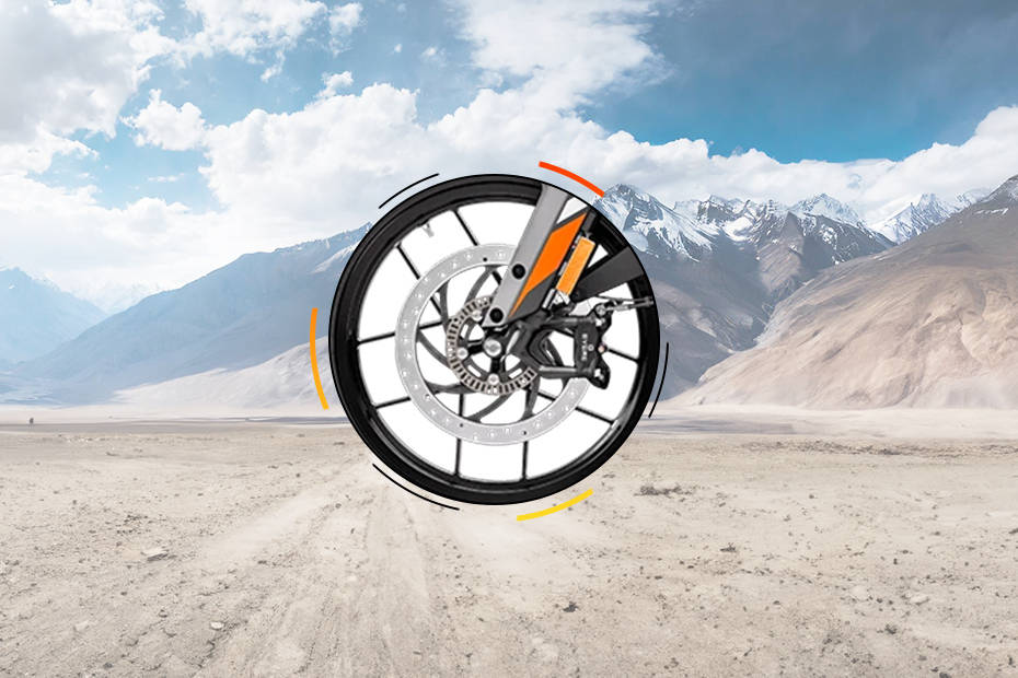 KTM 250 Adventure [2020-2025] Front Disc Break View