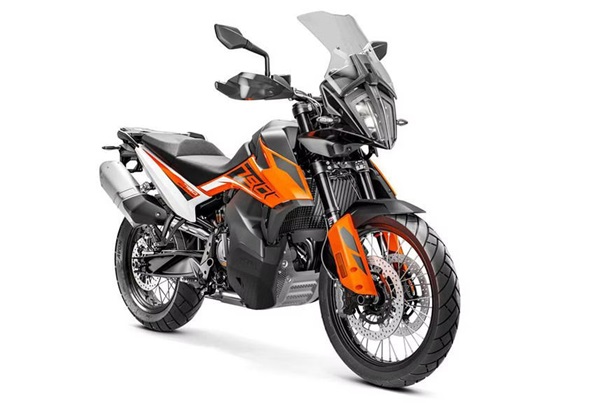 KTM 490 Adventure Front Side View