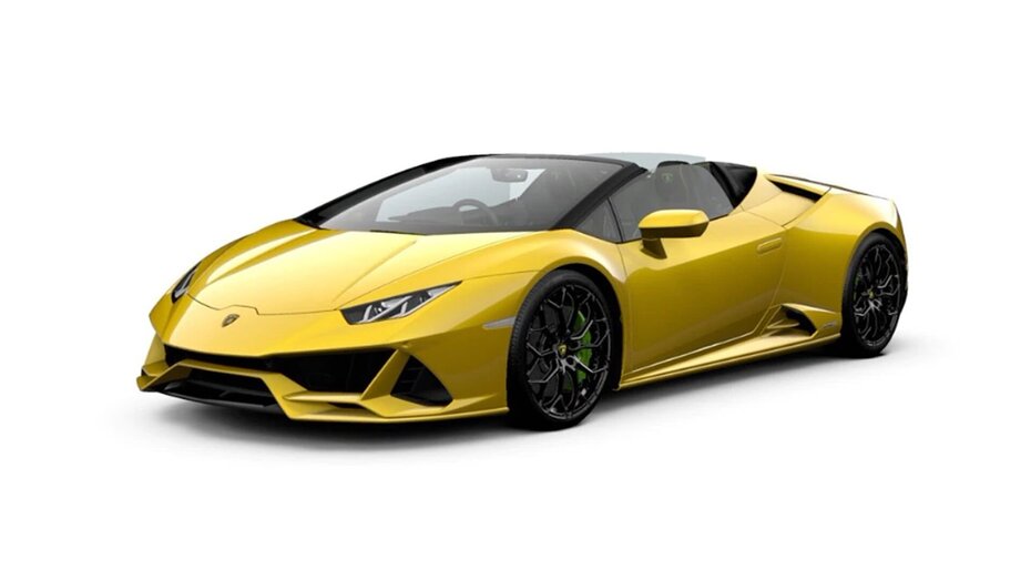 Lamborghini Huracan Evo Giallo Inti