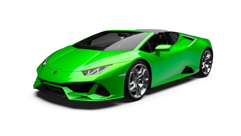 Lamborghini Huracan Evo Spyder Verde Selvans