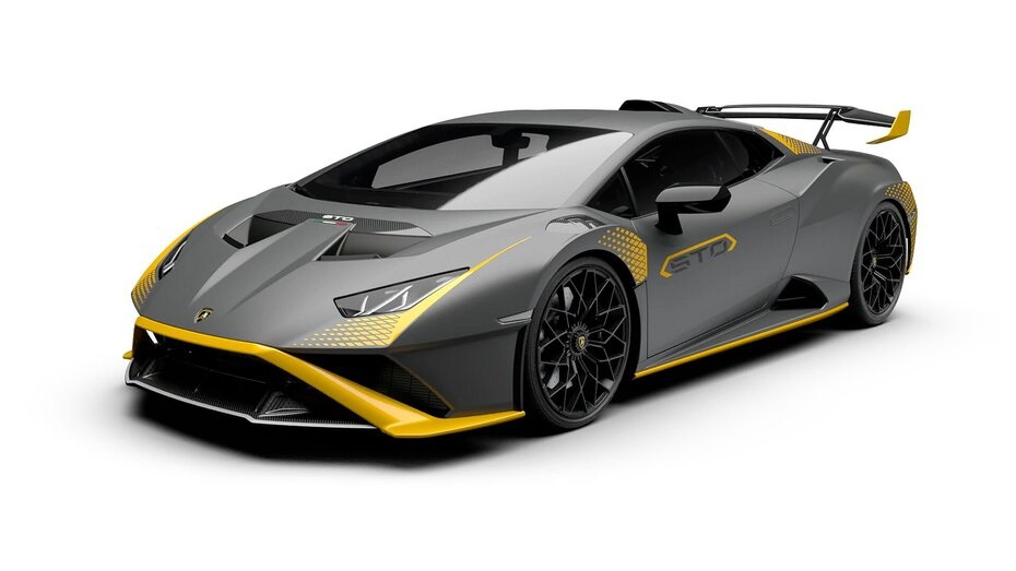 Lamborghini Huracan STO Grigio Titans Matt Giallo Belenus Contrast