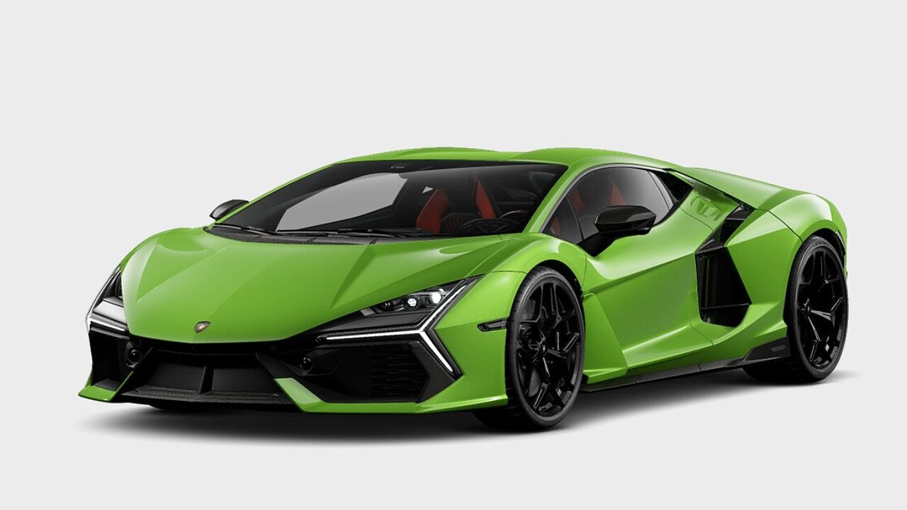 Lamborghini Revuelto Verde Mantis