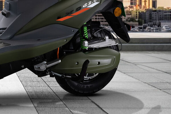 Lectrix LXS G 2.0 Rear Suspension View