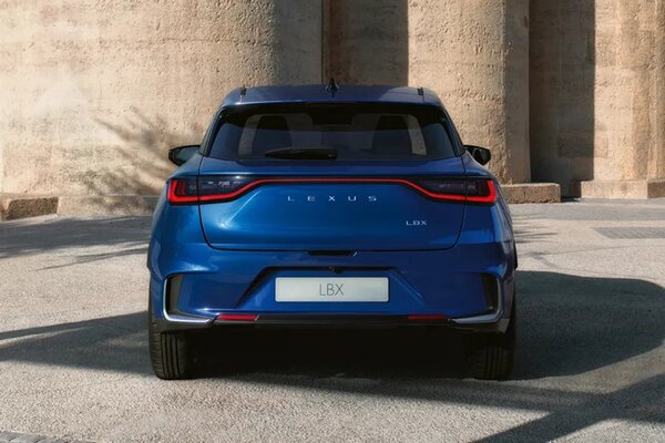Lexus LBX Rear View