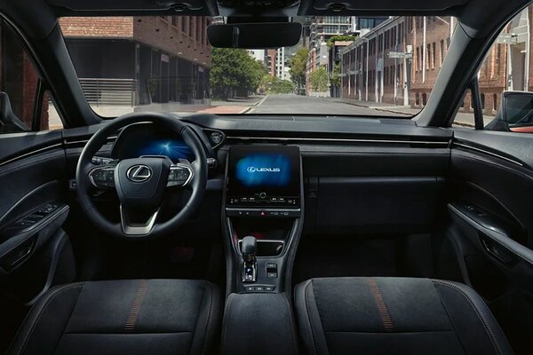 Lexus LBX Dashboard