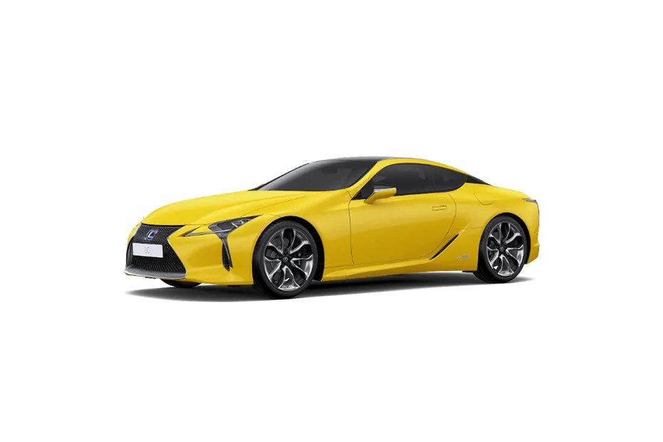 Lexus LC 500h Naples Yellow