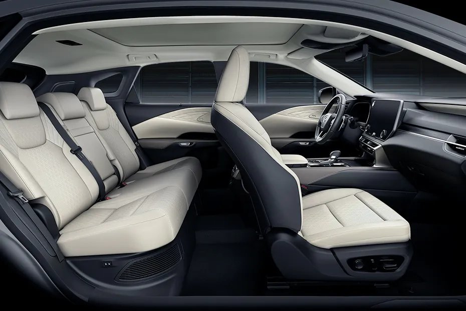 Lexus RX Seats Aerial View