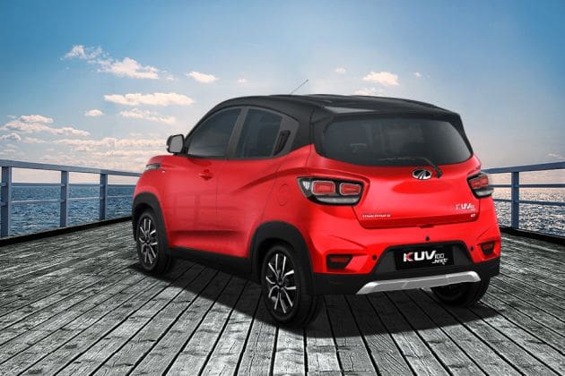 Mahindra KUV100 NXT Rear Left View