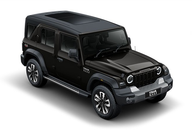 Mahindra Thar ROXX Stealth Black