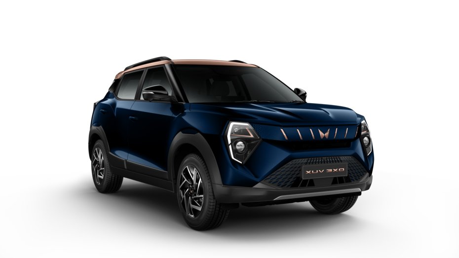 Mahindra 3XO EV Nebula Blue