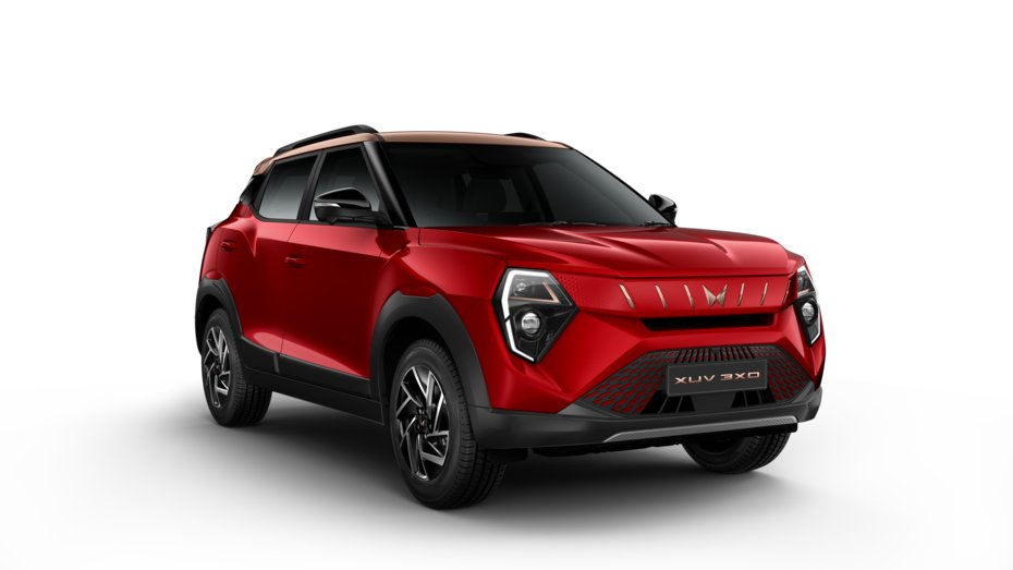 Mahindra 3XO EV Tango Red