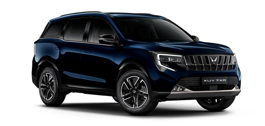 Mahindra XUV 7XO Nebula Blue
